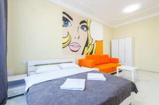 Мини-отель Апартаменты WOW-hotel Киев Трехместный номер с собственной ванной комнатой-4