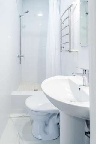 Мини-отель Апартаменты WOW-hotel Киев Двухместный номер Делюкс с 1 кроватью и душем-6